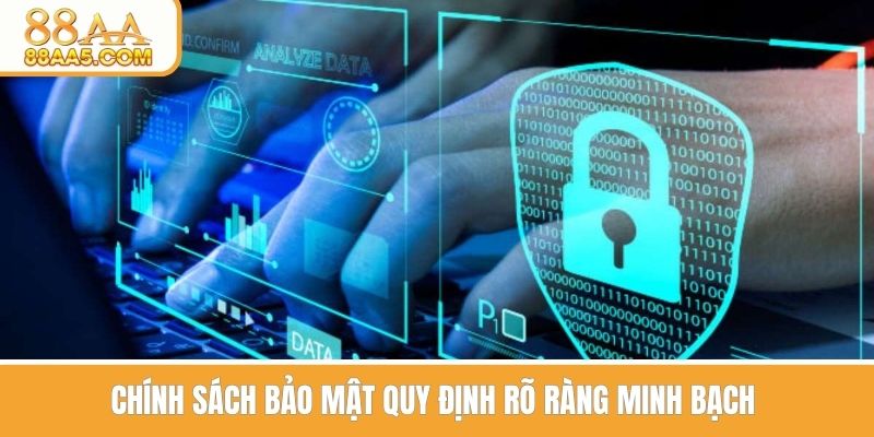 Chính sách bảo mật quy định rõ ràng chi tiết