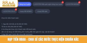 Nạp tiền 88AA